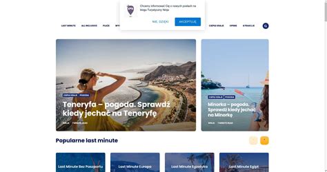 Sprawdź działanie portalu internetowego Turystycznyninja.pl i przygotuj się na swój wymarzony urlop. 2022