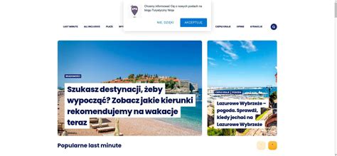 Zobacz jak wyglądają usługi internetowej witryny Turystyczny Ninja i organizuj idealny wypoczynek urlopowy. 2022