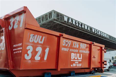 Kontenery na gruz Warszawa luty 2022